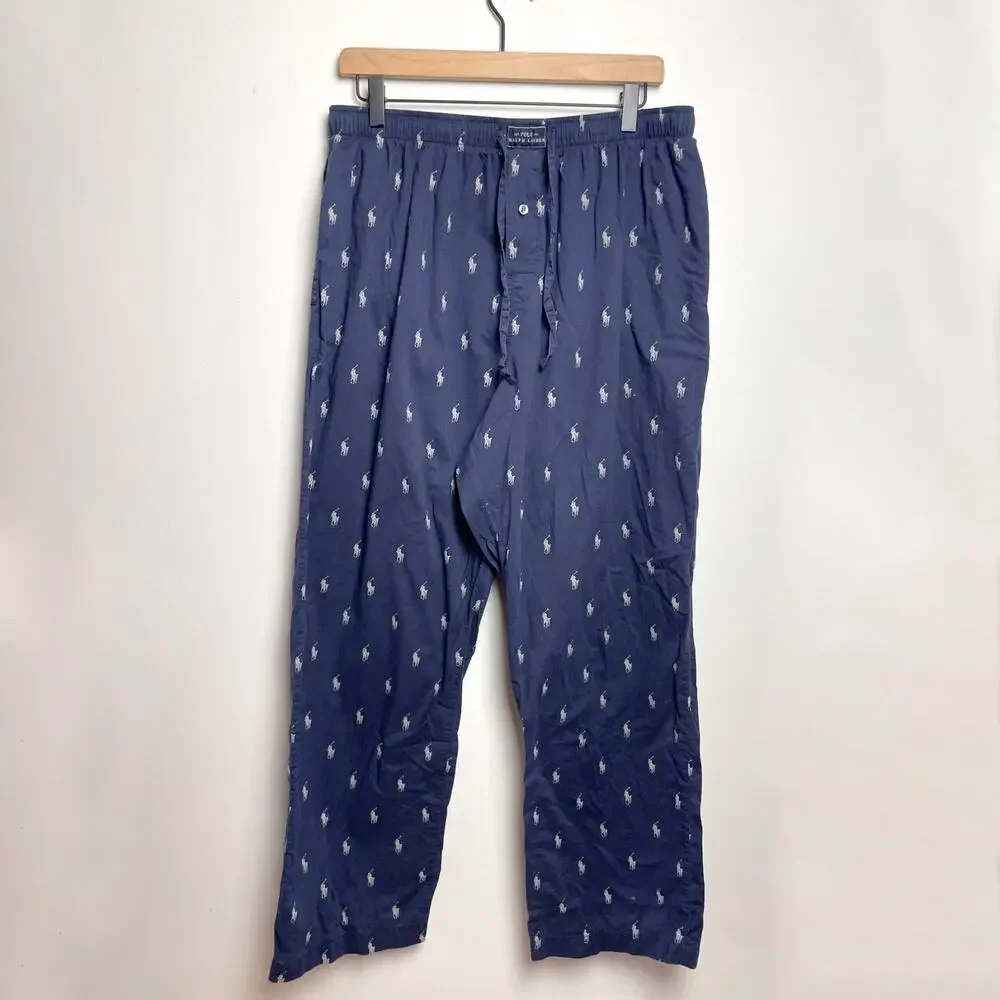 Polo Ralph Lauren Lounge Pants Mens XL Pony Preppy Old Money Academia Ivy League